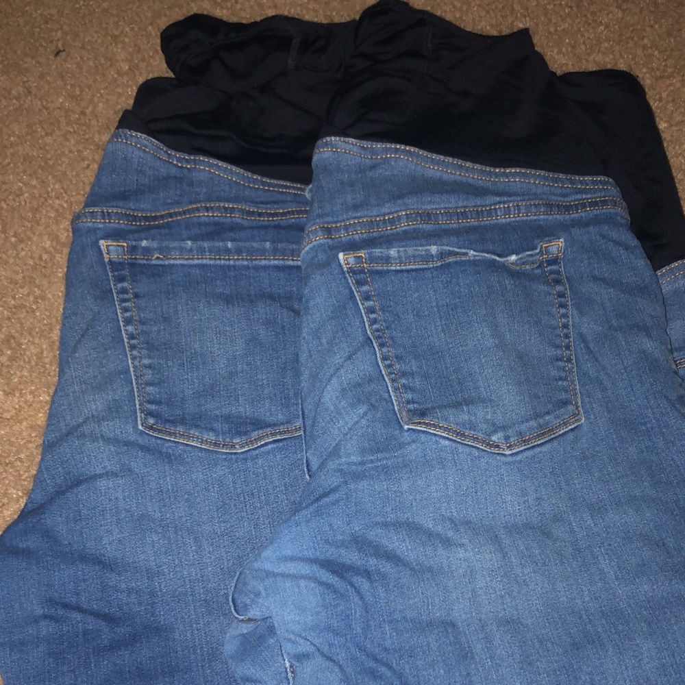 Maturity skinny jeans